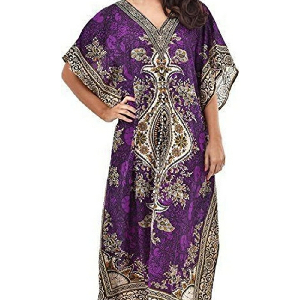 Purple caftan, XL